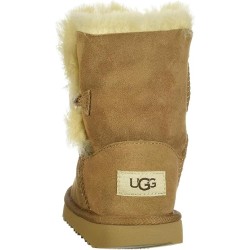 Bottes UGG K Bailey Button II Enfant Mouton Confort Maximum